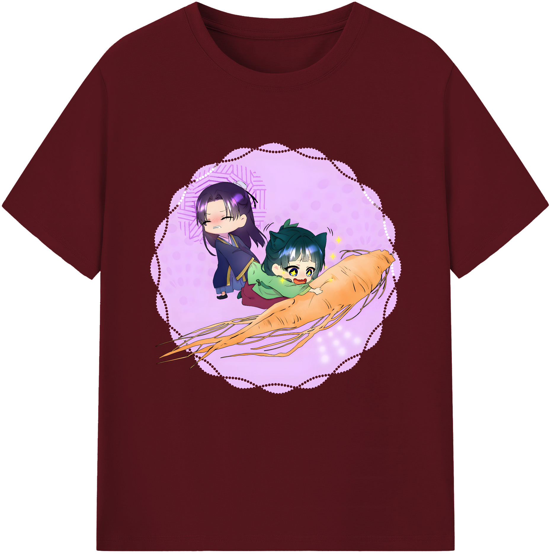 （画像用） 薬屋のひとりごと The Apothecary Diaries 綿100％半袖Tシャツ（フロントプリント）